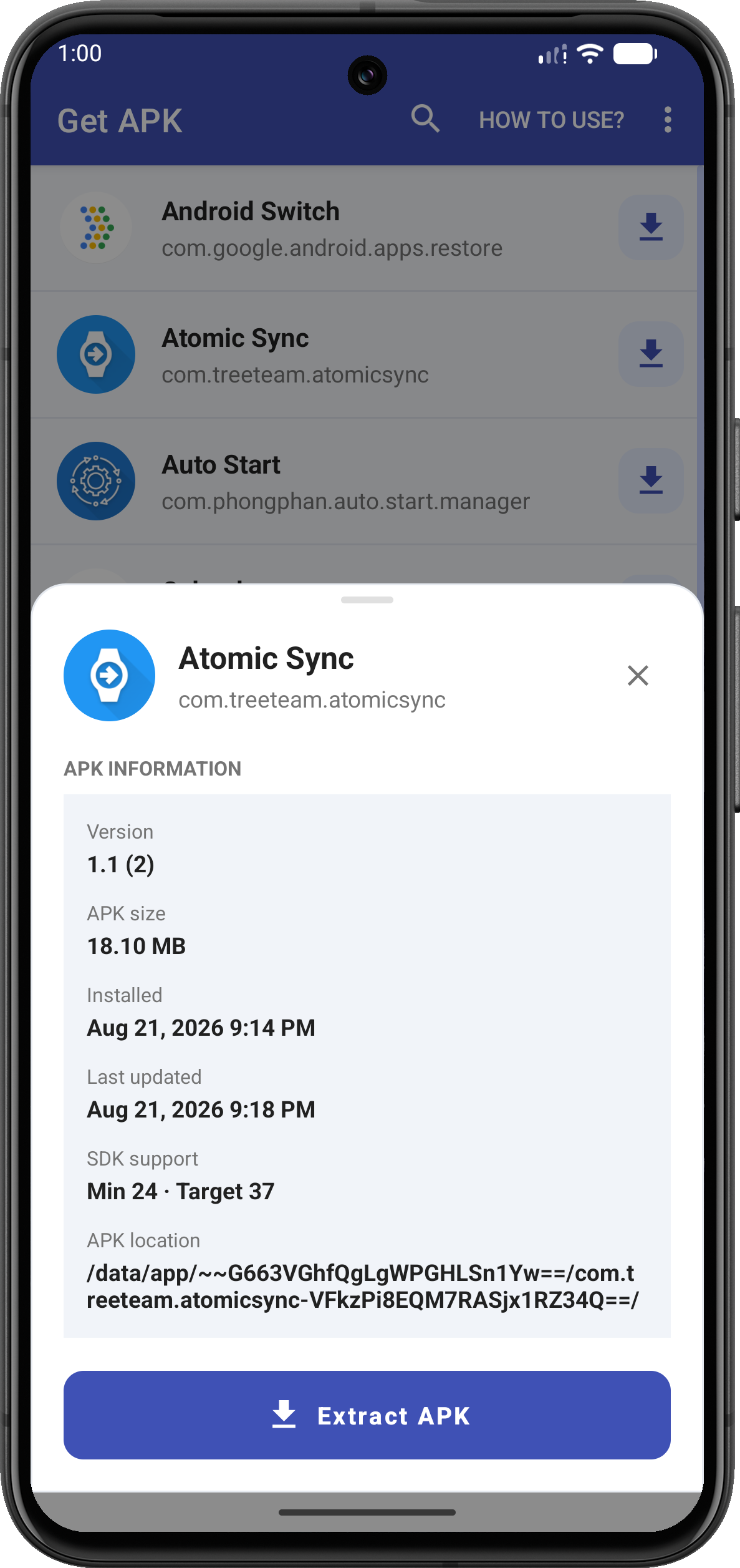 اسکرین شات 4 برنامه Get APK Application