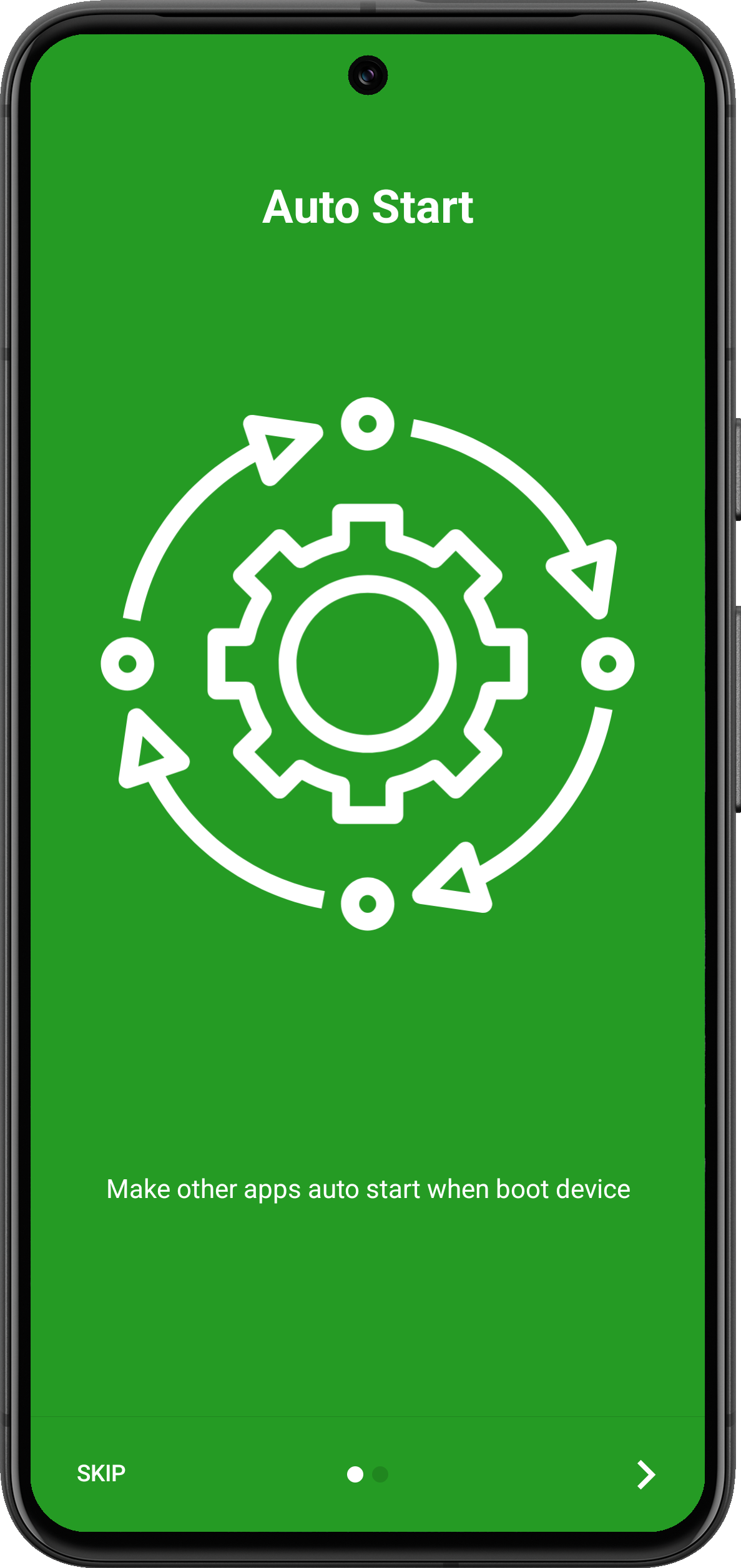 اسکرین شات 1 برنامه Auto Start Manager