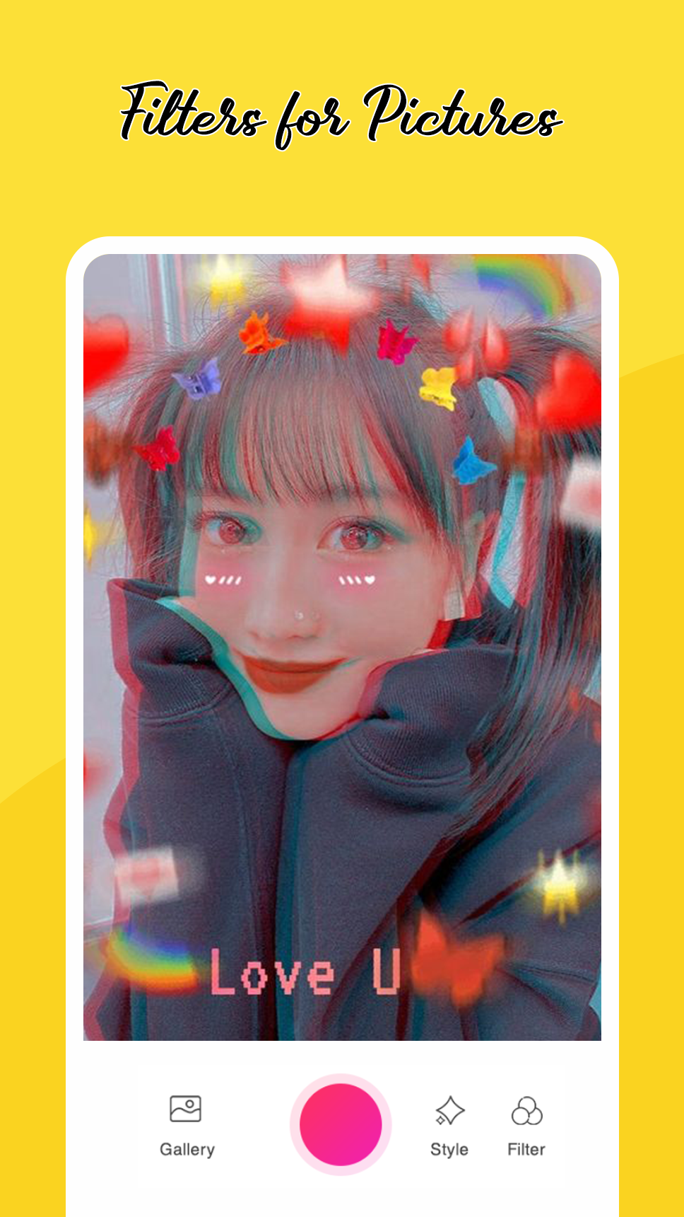 اسکرین شات 3 برنامه Filters for Pictures - Camera