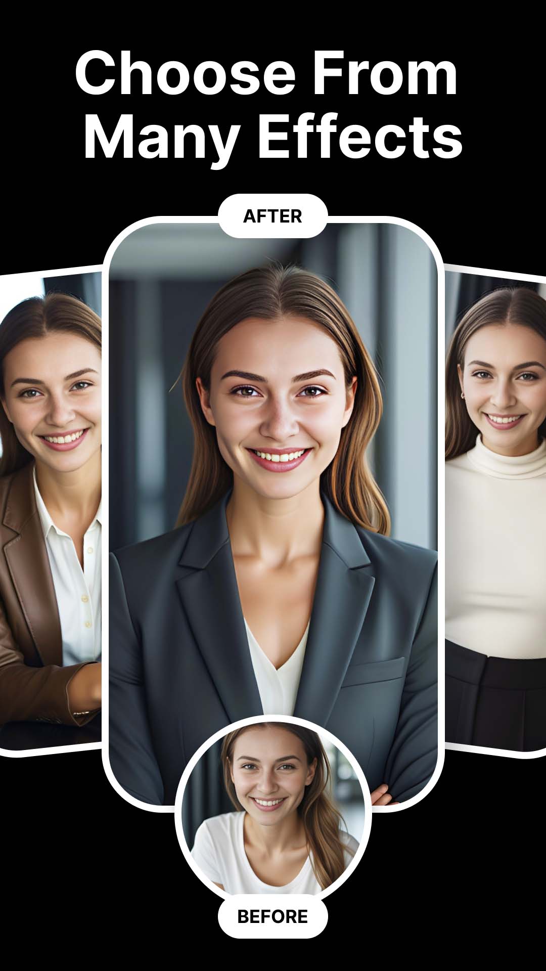 اسکرین شات 5 برنامه LookLab: AI Yearbook Photo Art