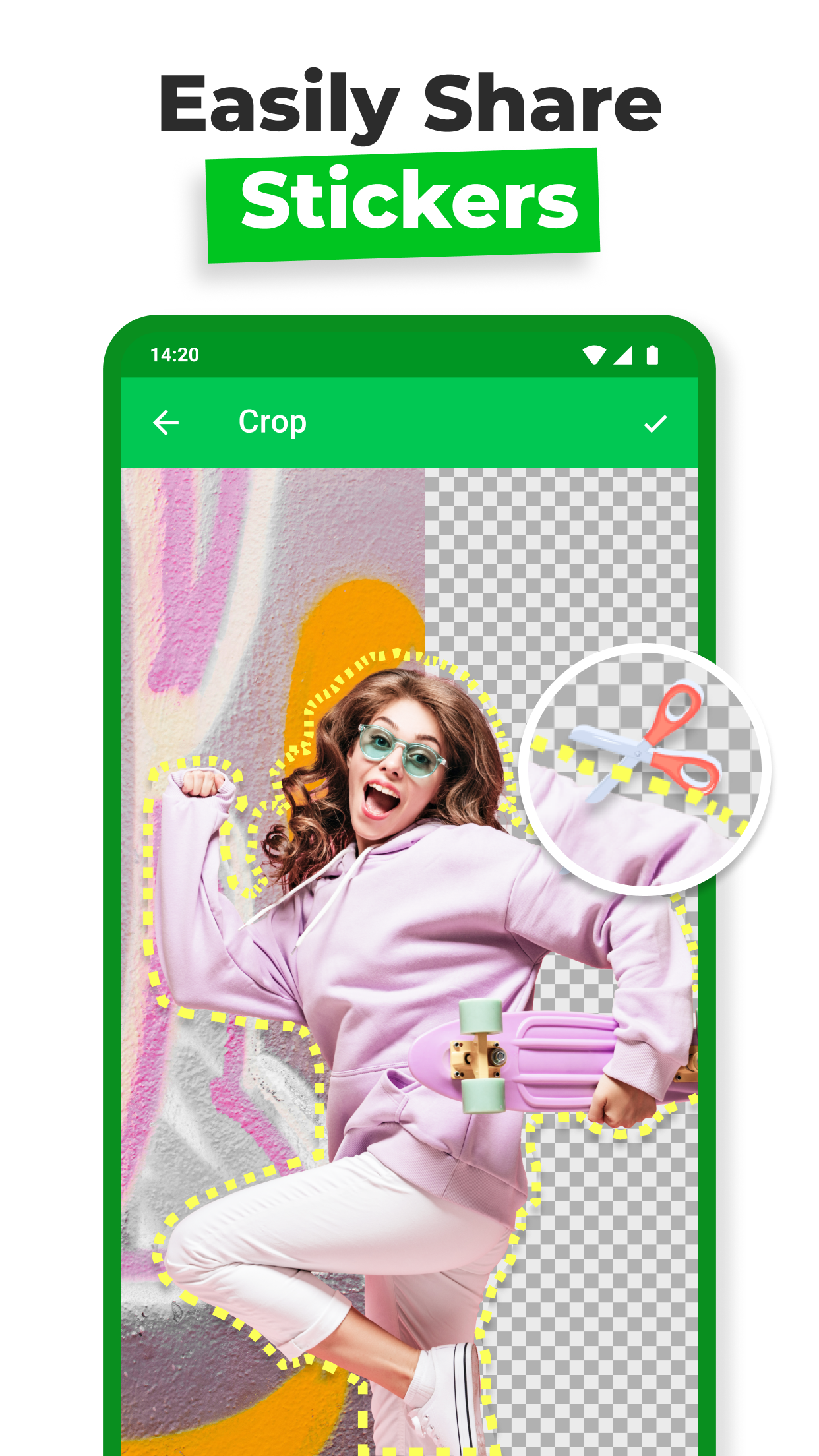 اسکرین شات 2 برنامه Sticker Maker - WAStickers