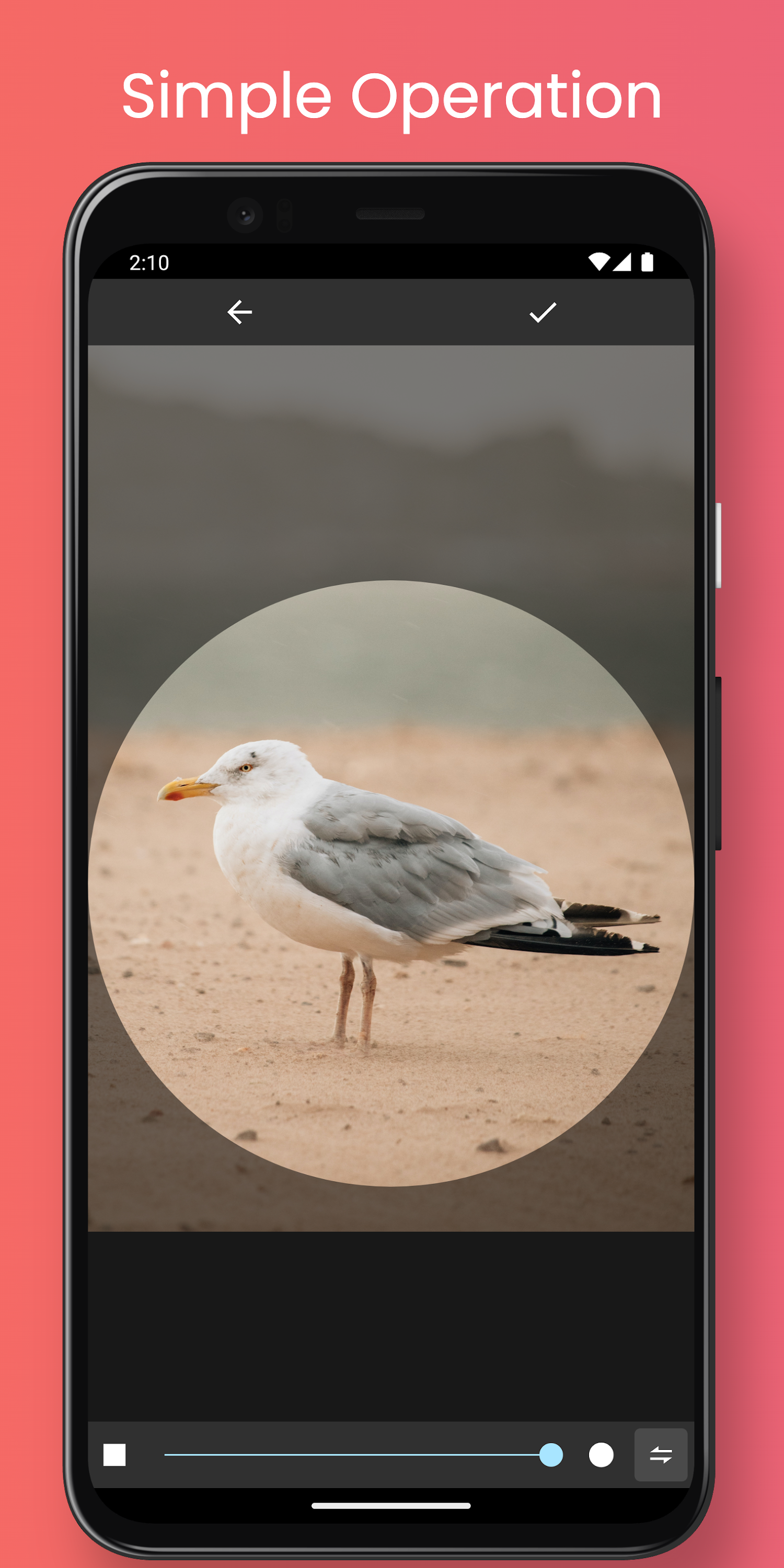 اسکرین شات 1 برنامه Circle Photo