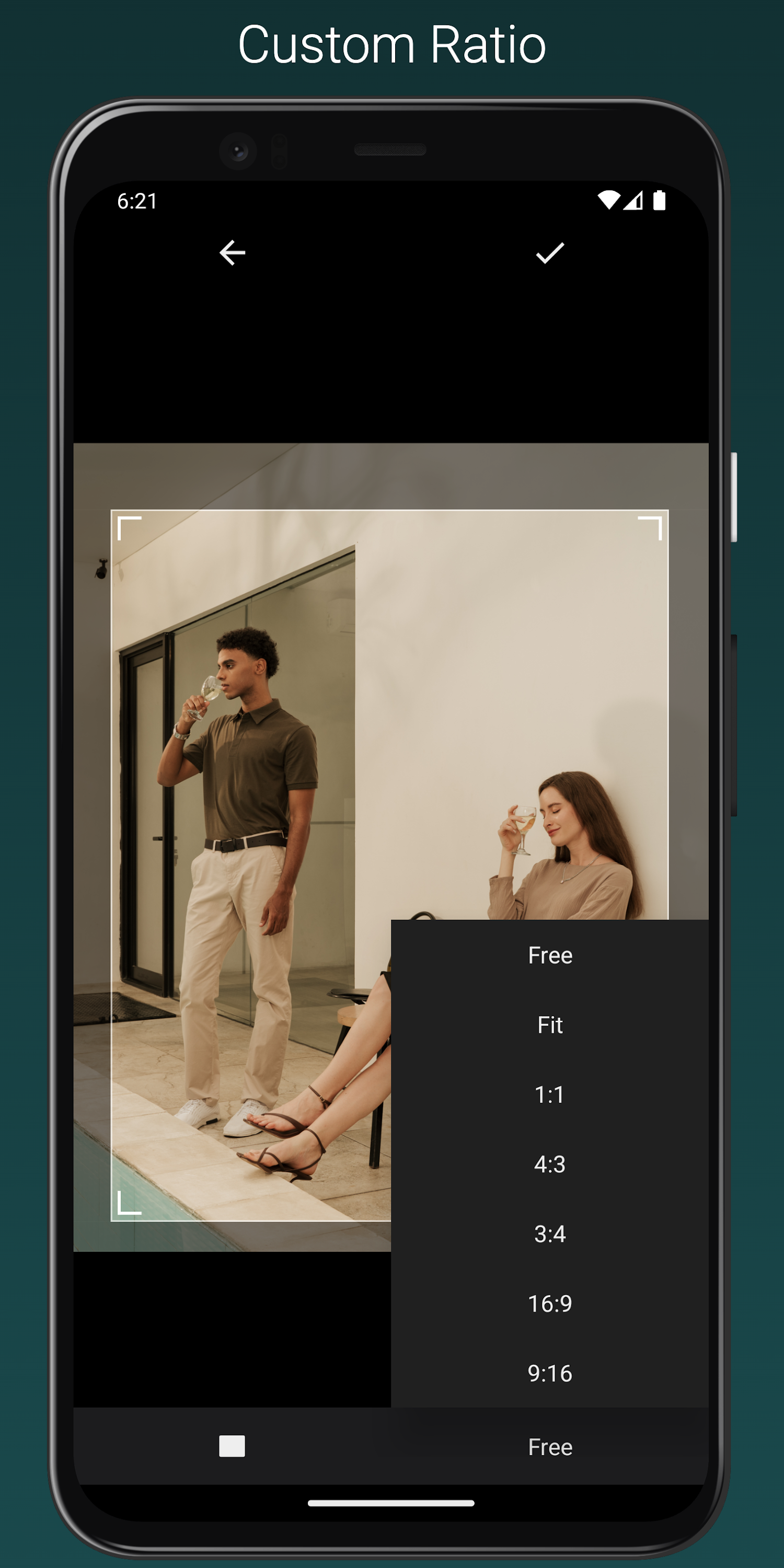 اسکرین شات 3 برنامه Crop Image