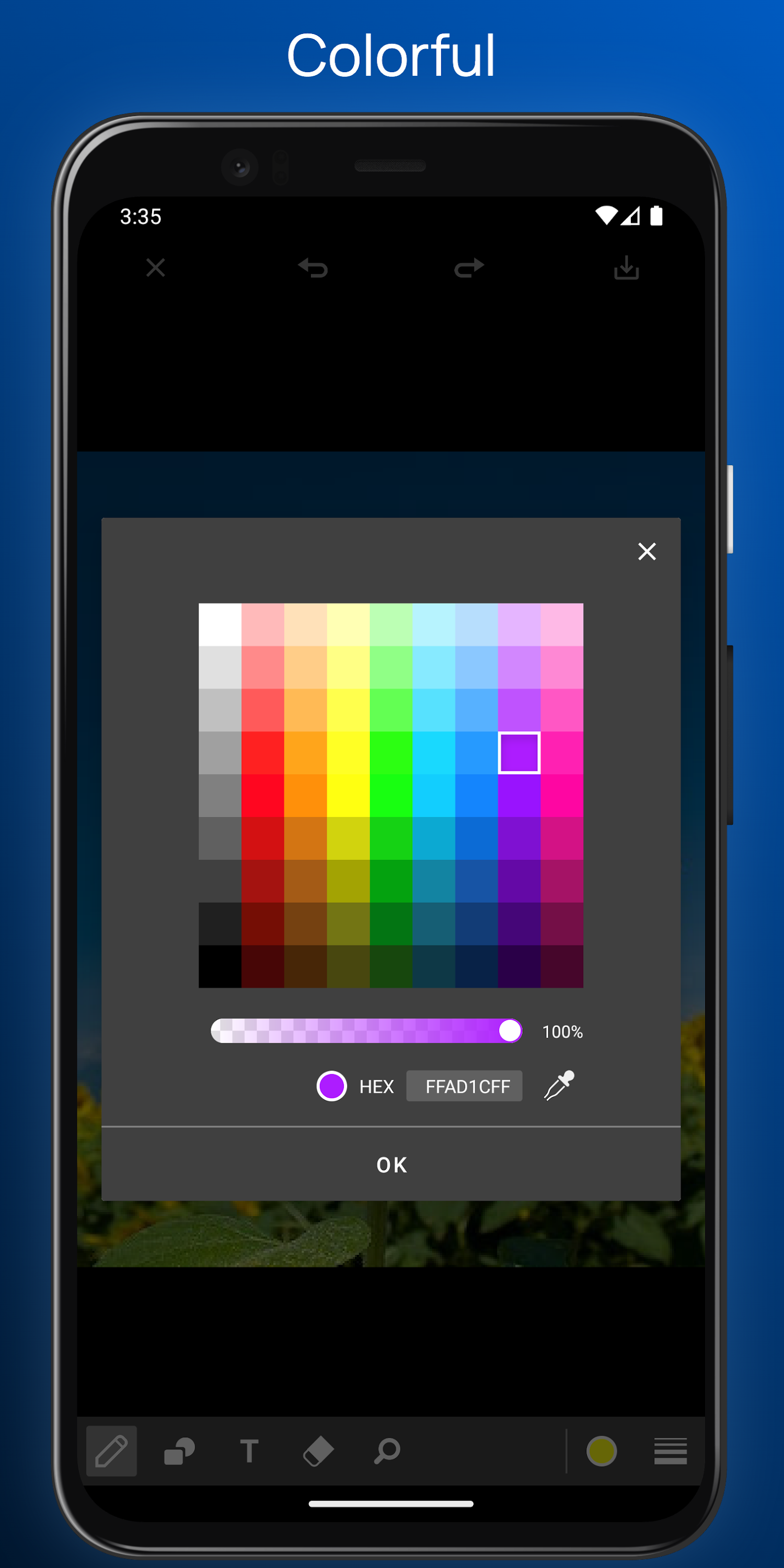 اسکرین شات 3 برنامه Photo Paint / Draw On Photo