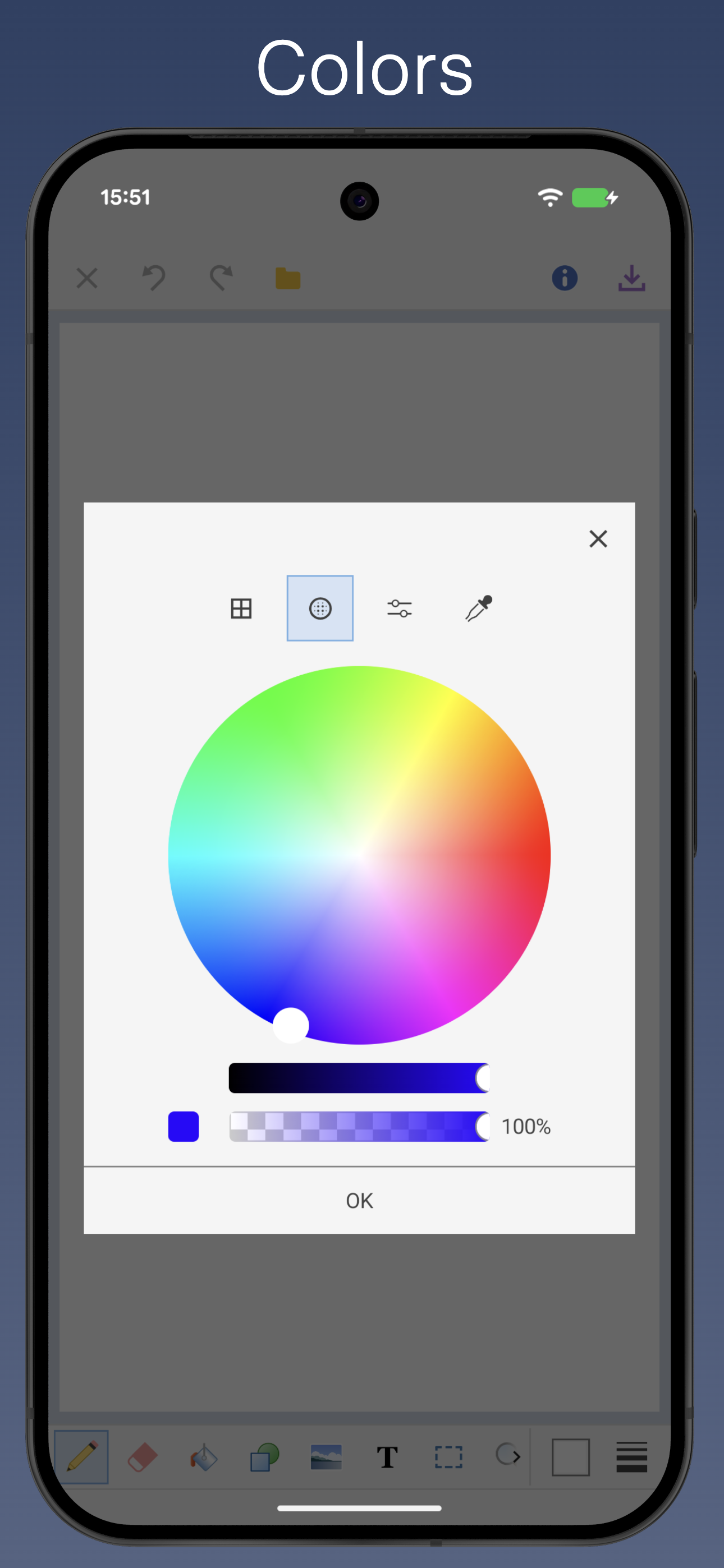 اسکرین شات 6 برنامه Paint