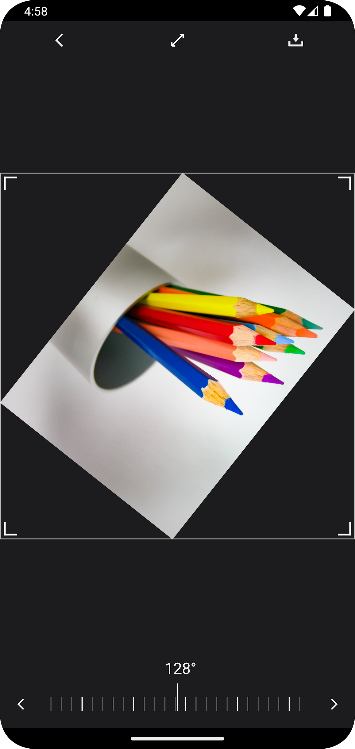 اسکرین شات 7 برنامه Rotate Image 360