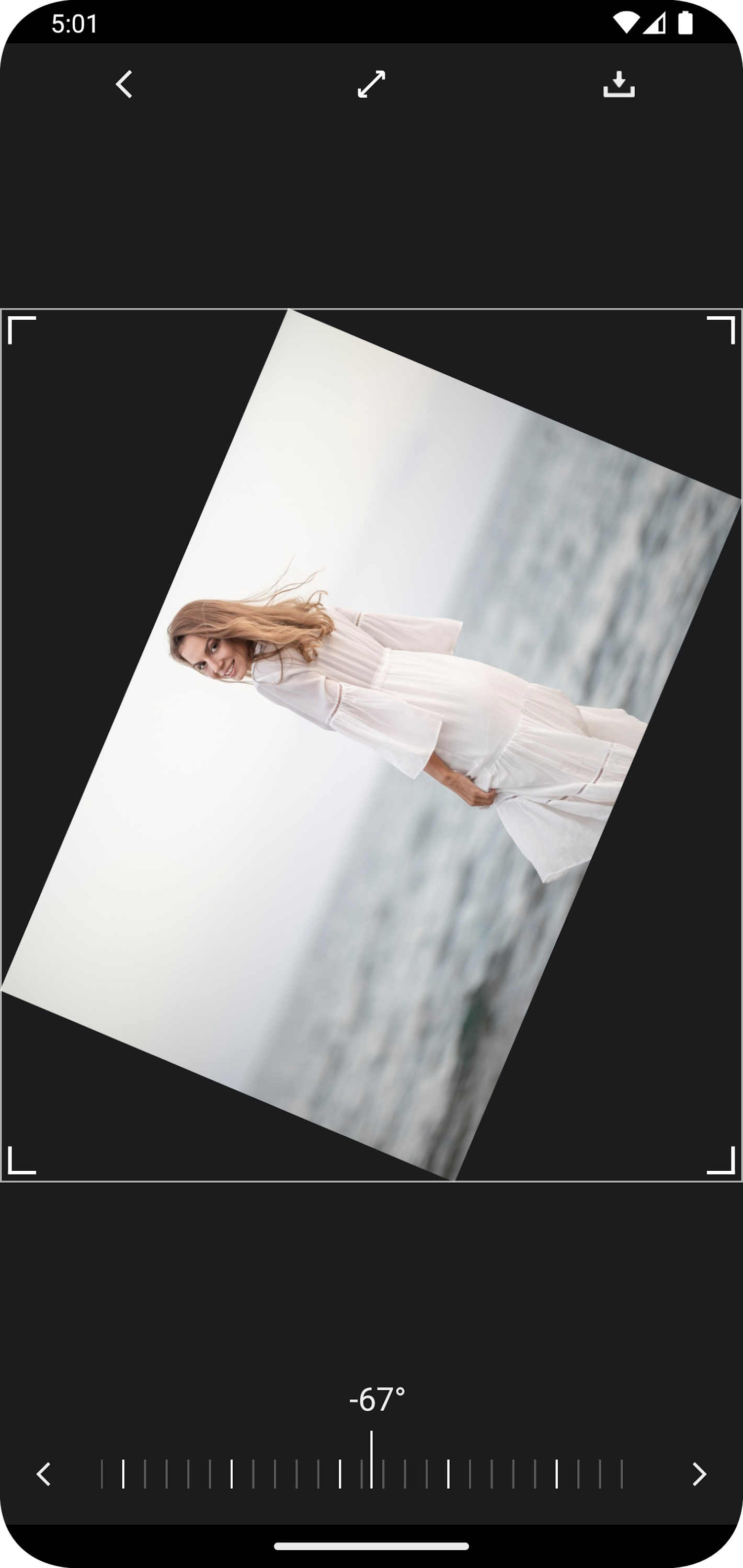 اسکرین شات 4 برنامه Rotate Image 360