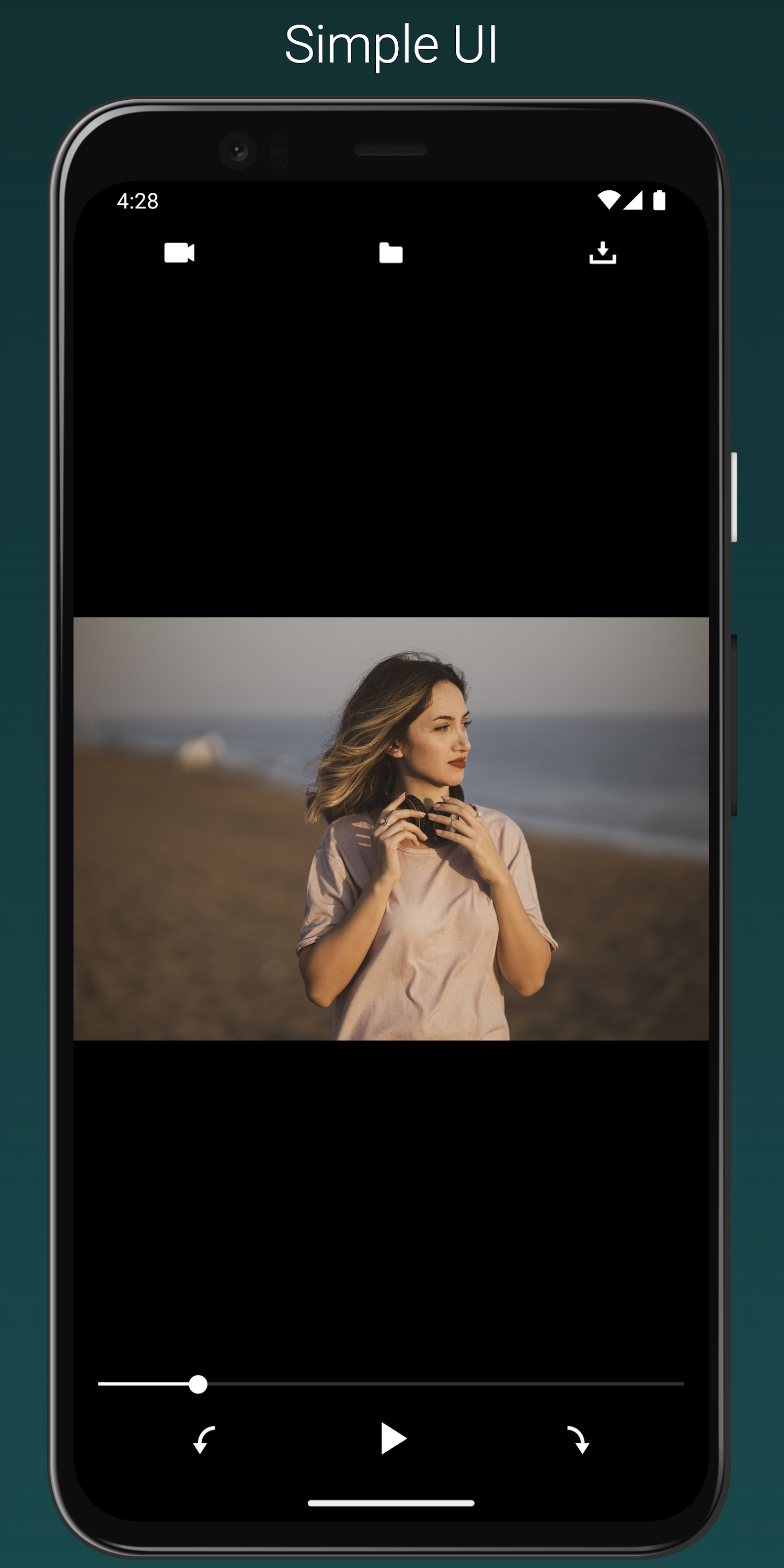 اسکرین شات 2 برنامه Rotate Video