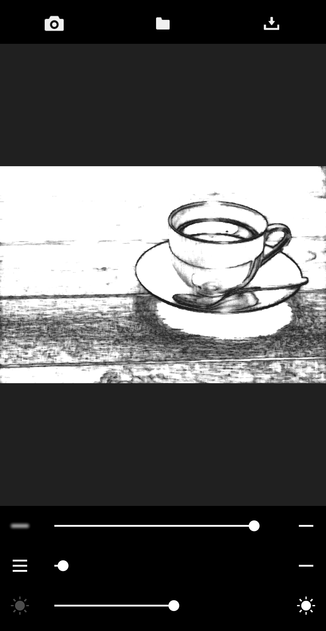 اسکرین شات 1 برنامه Sketch Photo Editor