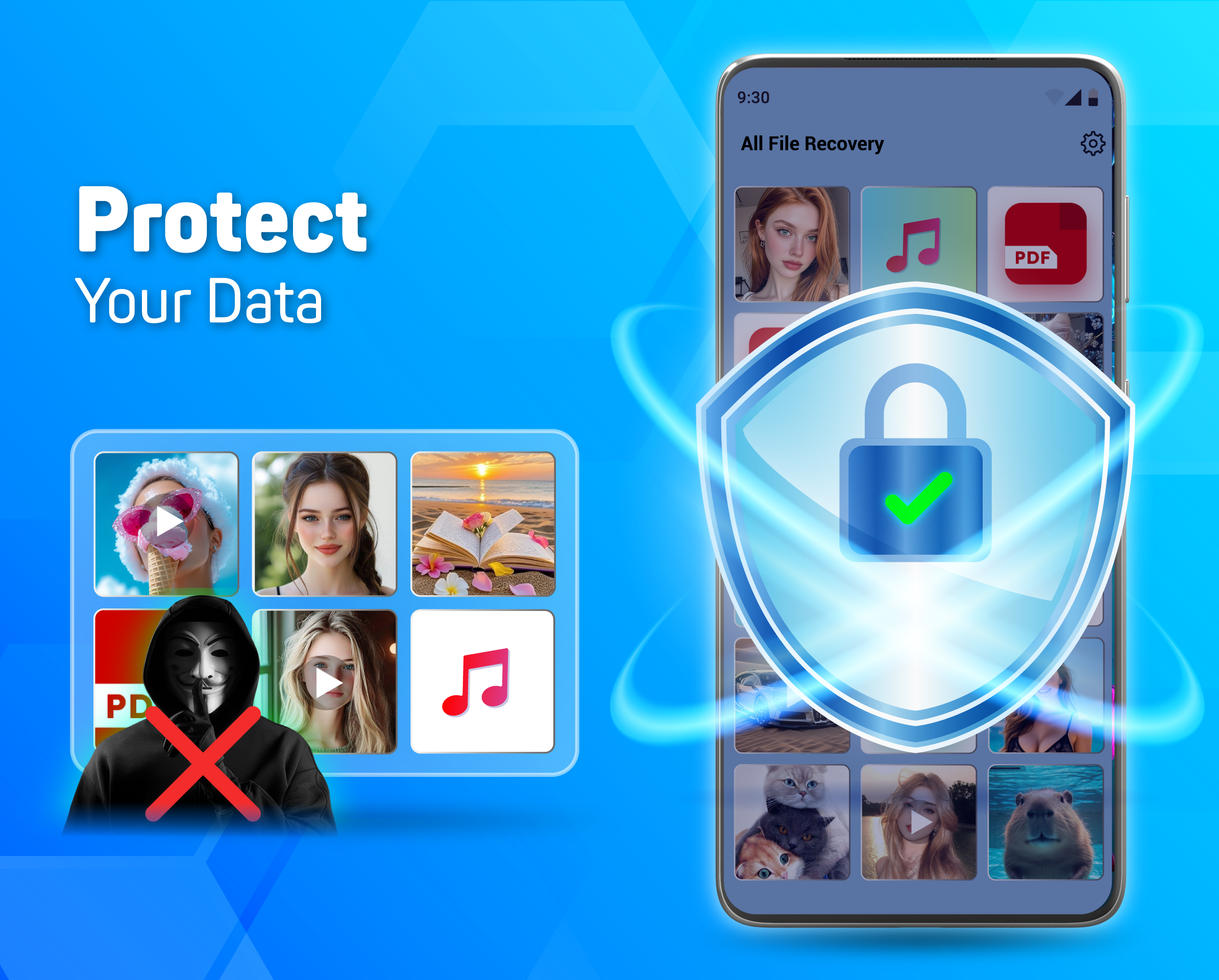 اسکرین شات 5 برنامه Photo Recovery - Recover All