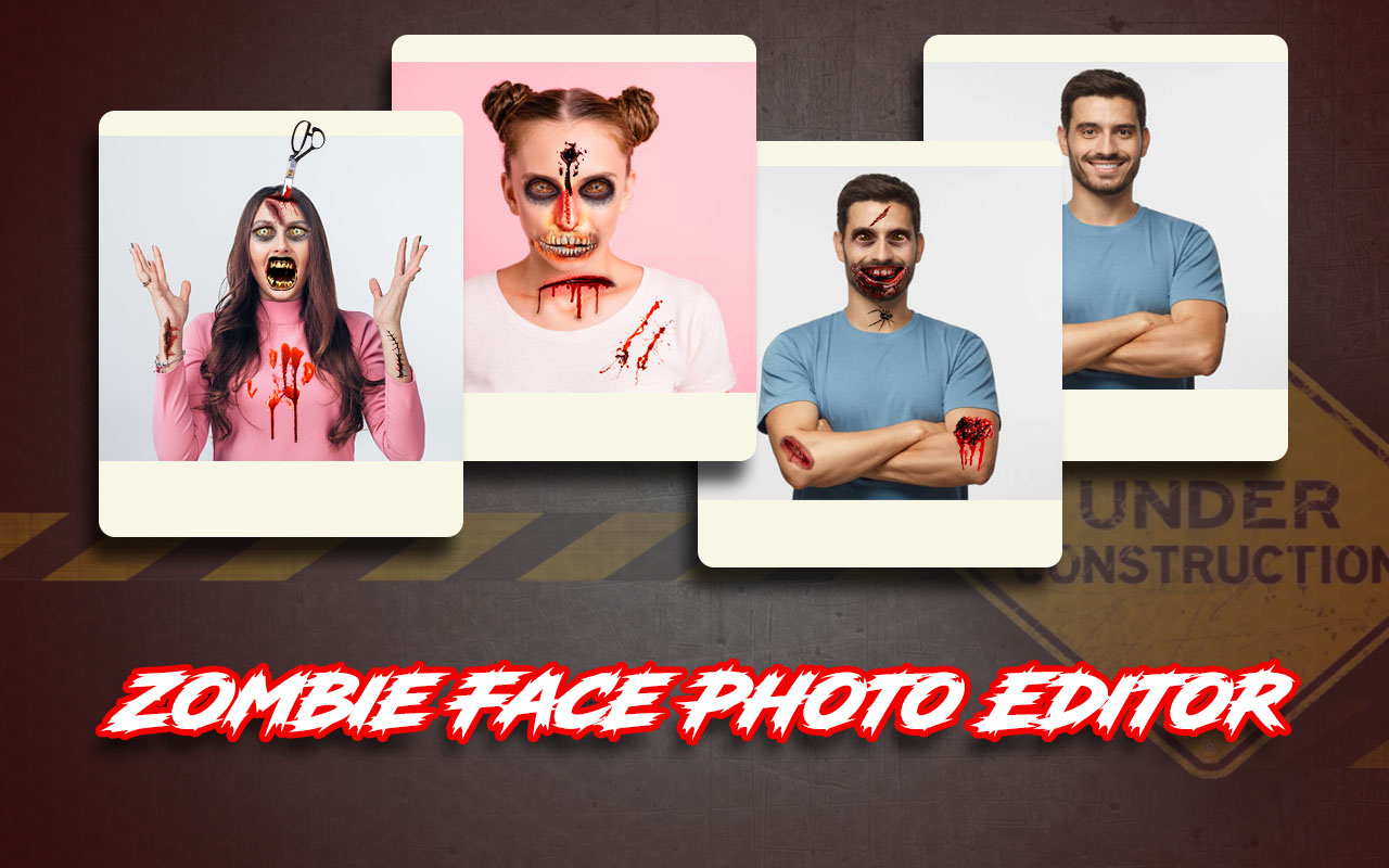 اسکرین شات 1 برنامه Zombie Face Photo Editor