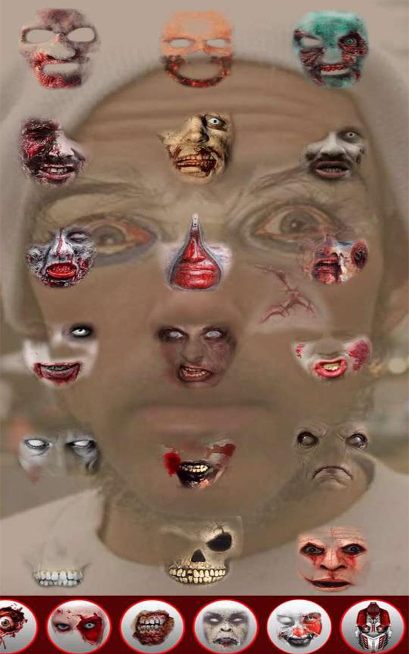 اسکرین شات 6 برنامه Zombie Face Photo Editor