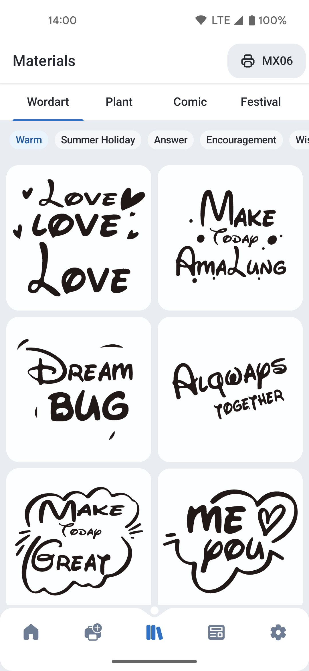 اسکرین شات 4 برنامه Fun Printer–mini cat print app