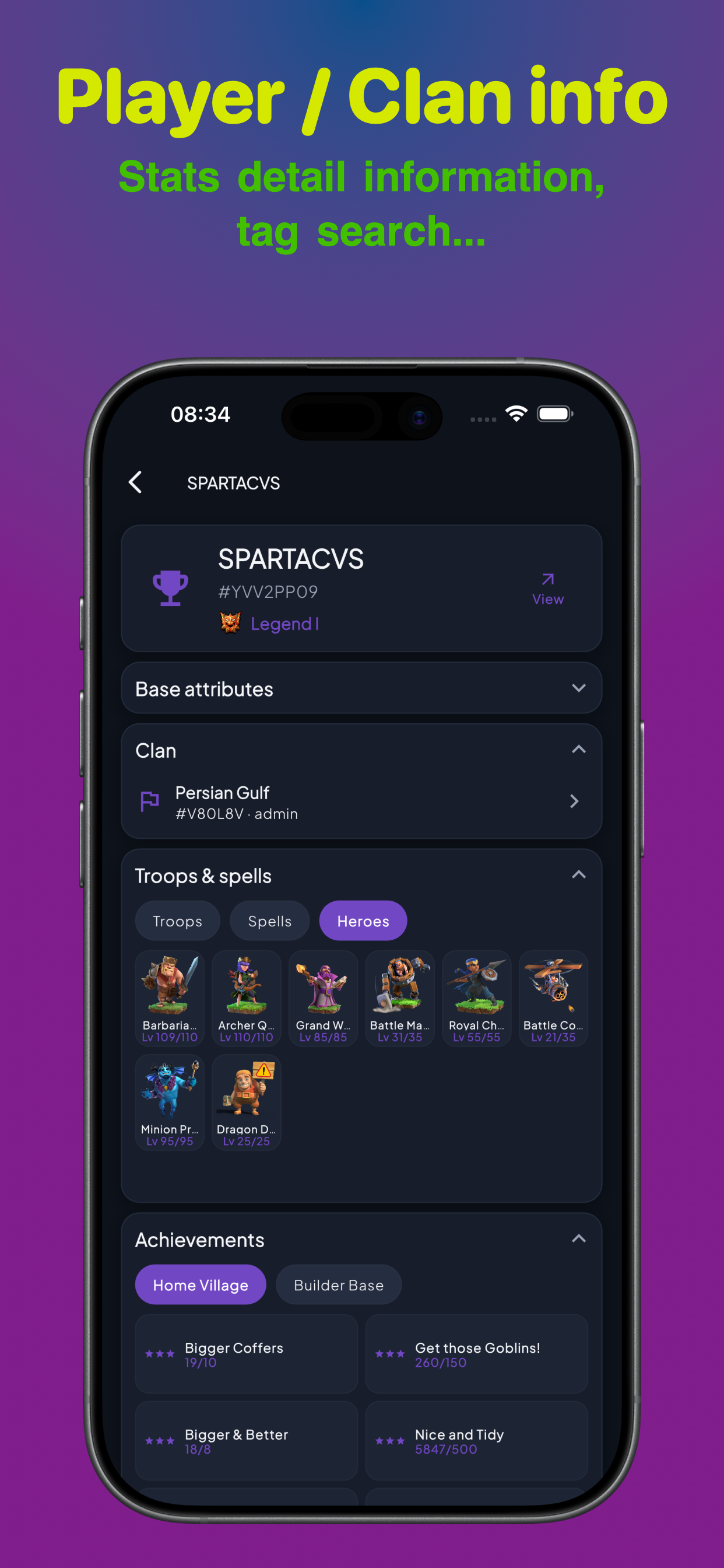 اسکرین شات 5 برنامه Maps for Clasher of Clans