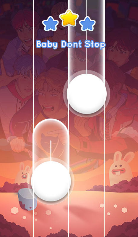 اسکرین شات 3 بازی Stray BT KPOP Piano