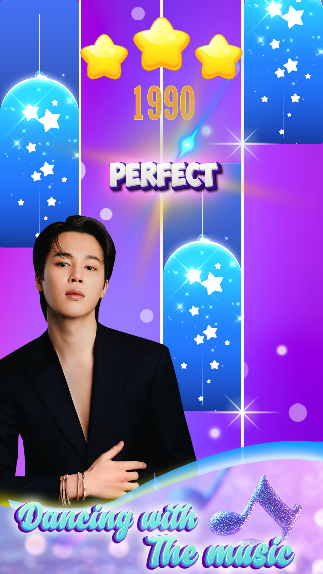 اسکرین شات 2 بازی Jimin - Who BTS Piano Tiles