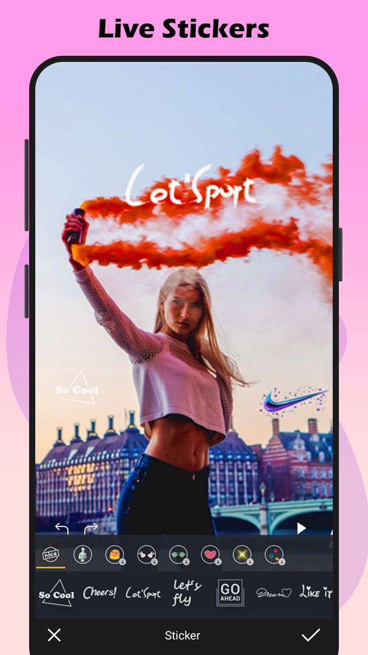 اسکرین شات 6 برنامه Pic Motion: Make Photos Lively