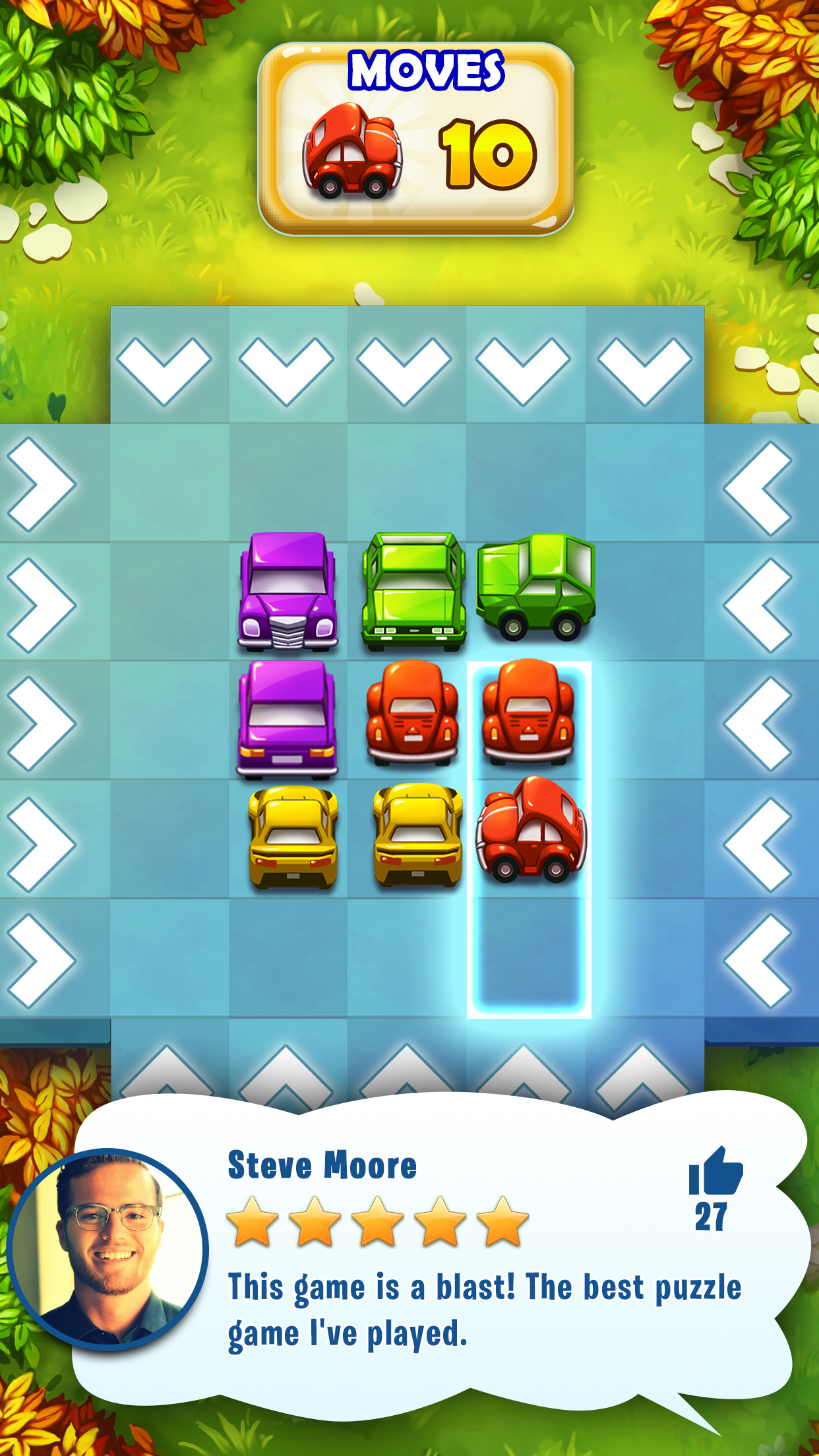 اسکرین شات 1 بازی Traffic Puzzle: Car Jam Escape