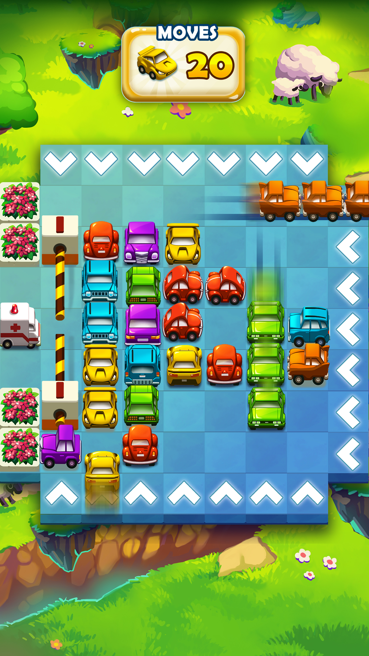 اسکرین شات 2 بازی Traffic Puzzle: Car Jam Escape