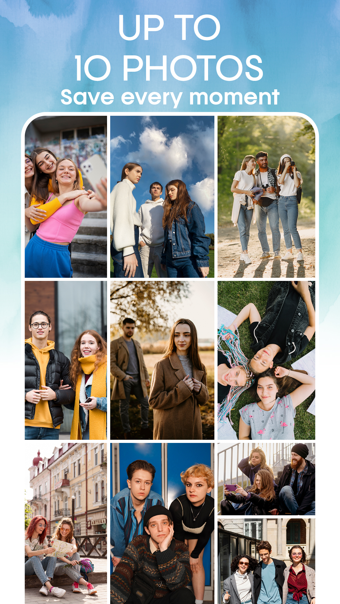 اسکرین شات 2 برنامه Collage Maker - Grid & Frames