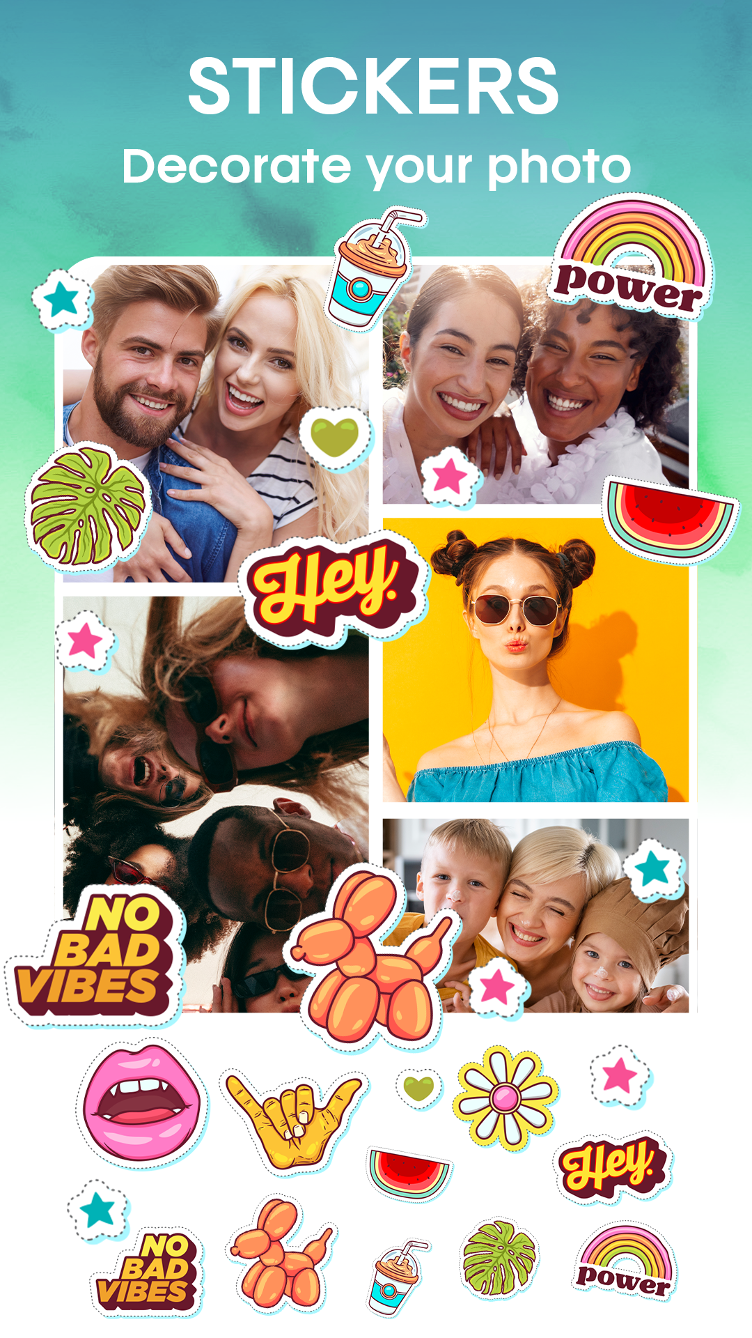 اسکرین شات 5 برنامه Collage Maker - Grid & Frames