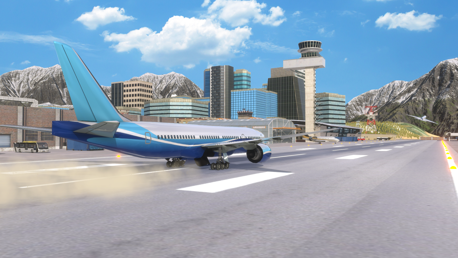 اسکرین شات 7 بازی Airplane Pro: Flight Simulator