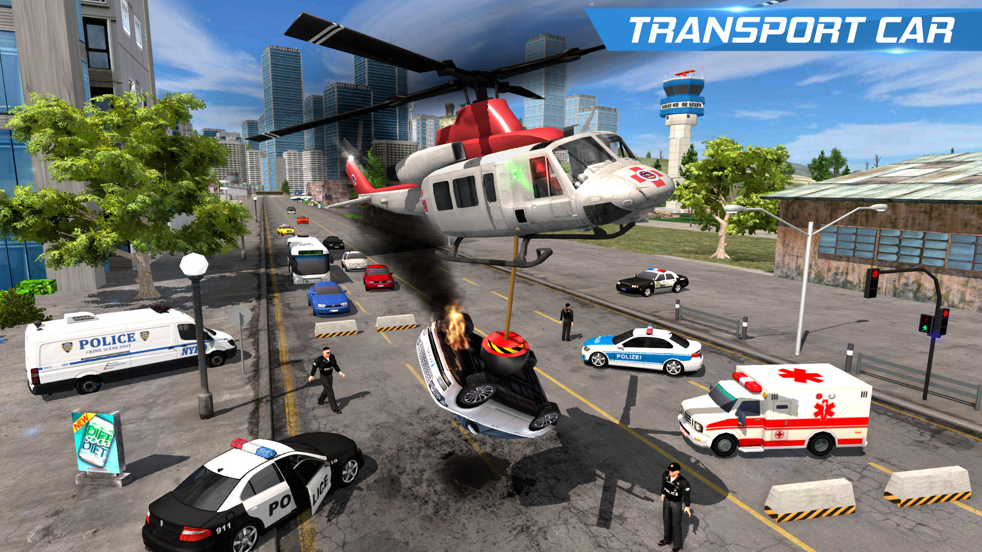 اسکرین شات 3 بازی Helicopter Flight Pilot