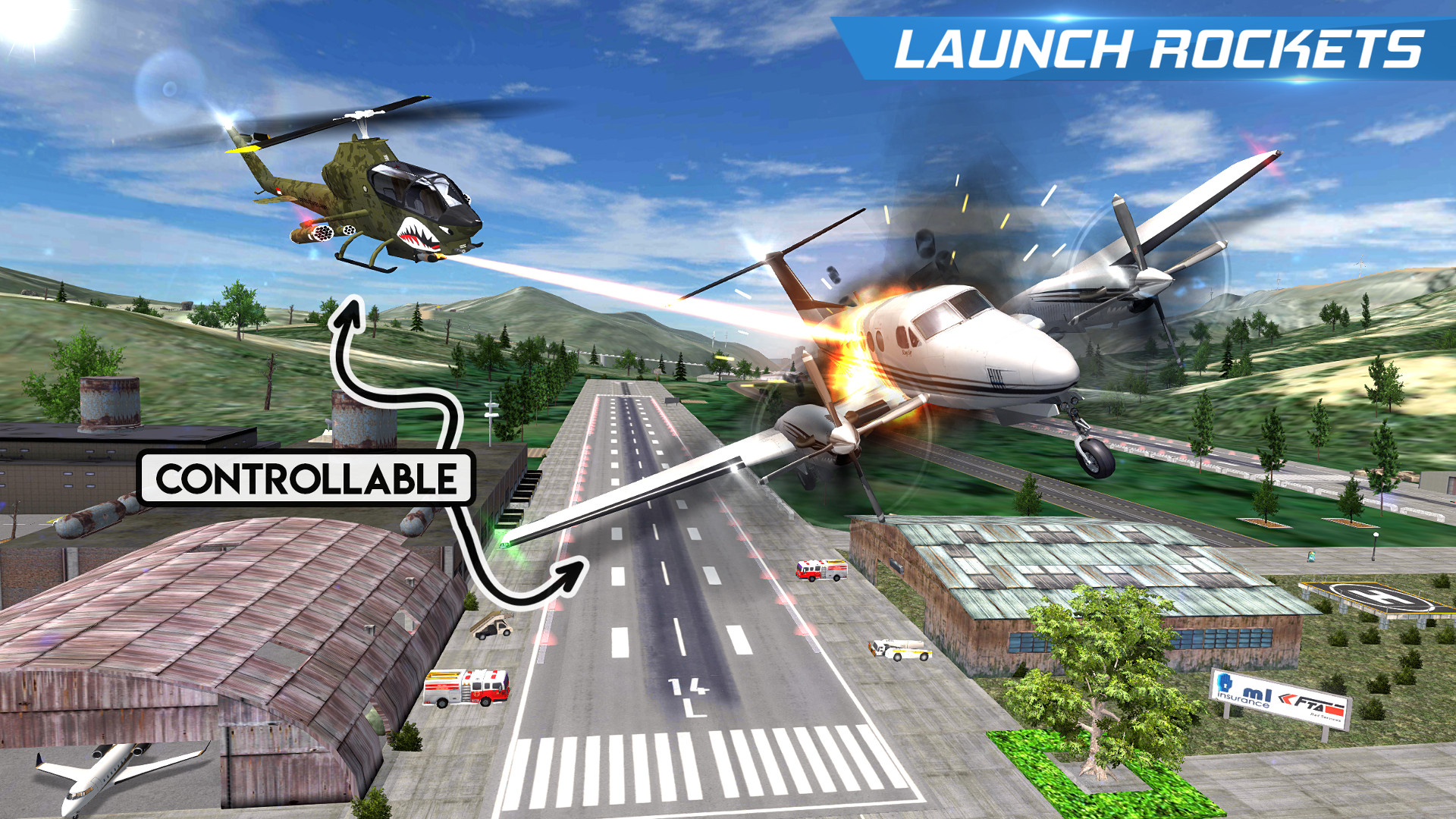 اسکرین شات 6 بازی Helicopter Flight Pilot