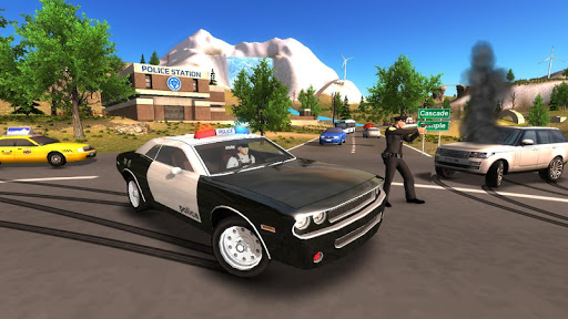 اسکرین شات 1 بازی Police Car Driving Offroad