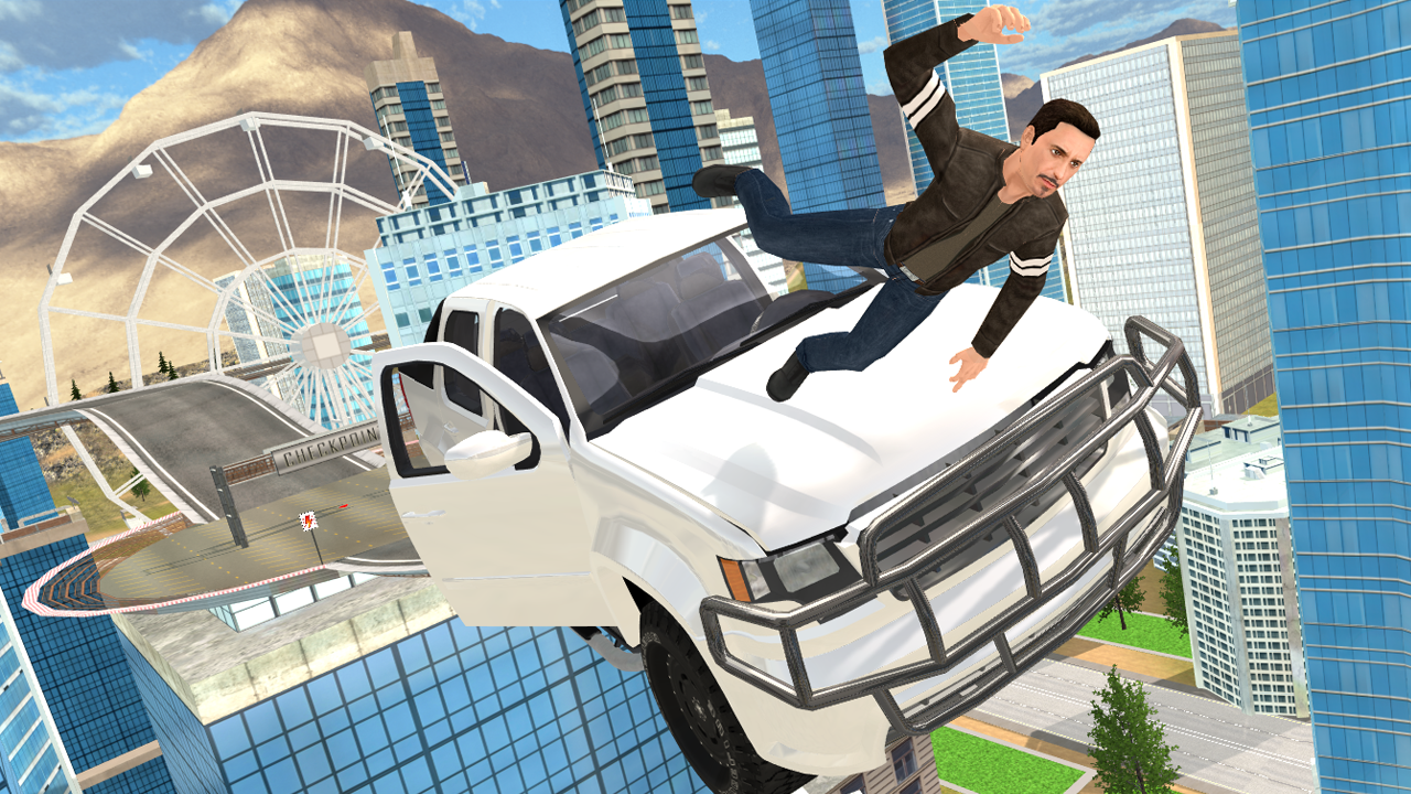 اسکرین شات 2 بازی Car Driving Simulator Stunt