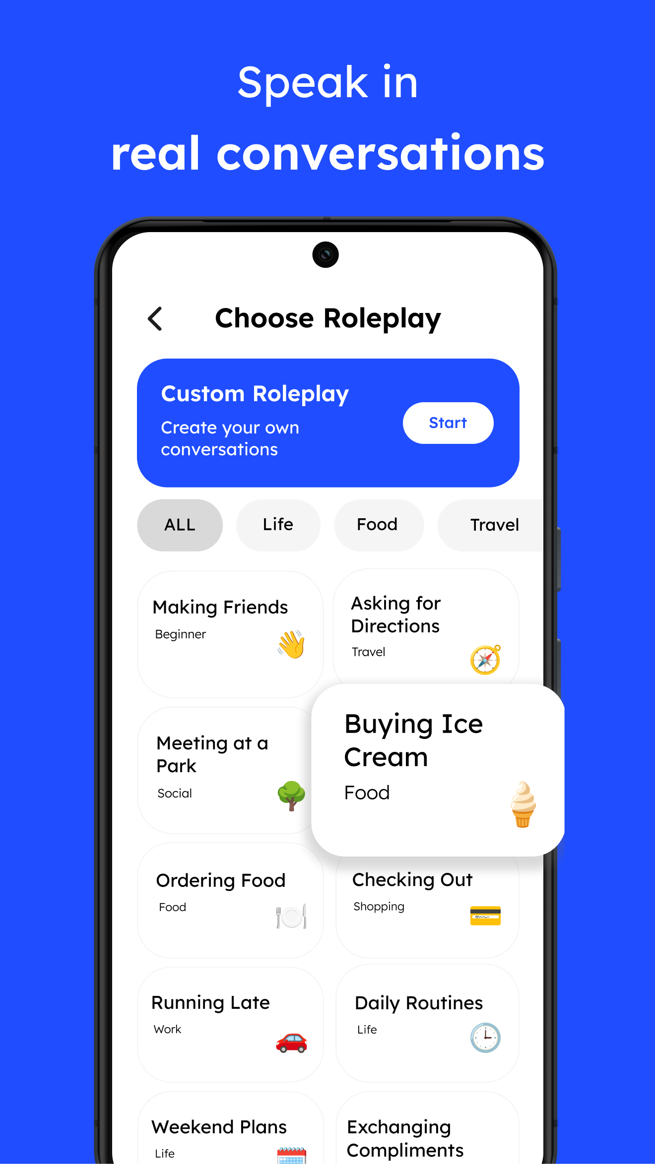 اسکرین شات 2 برنامه Language Learning: Pingo AI
