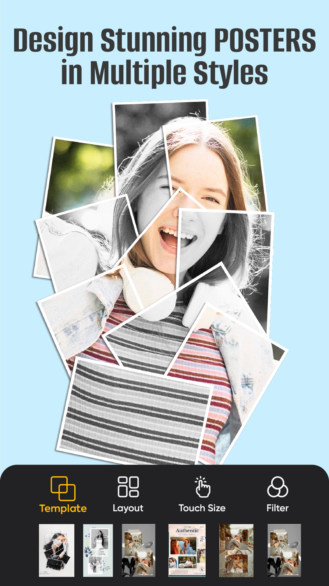 اسکرین شات 5 برنامه Photo Collage : Photo Editor