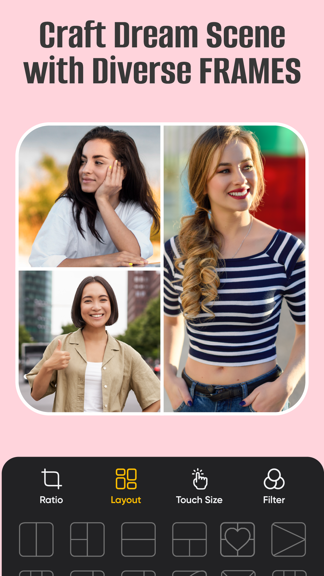 اسکرین شات 1 برنامه Photo Collage : Photo Editor