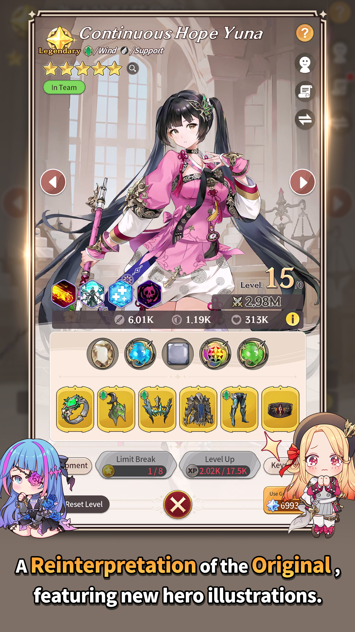 اسکرین شات 1 بازی Gran Saga Idle:KNIGHTSxKNIGHTS