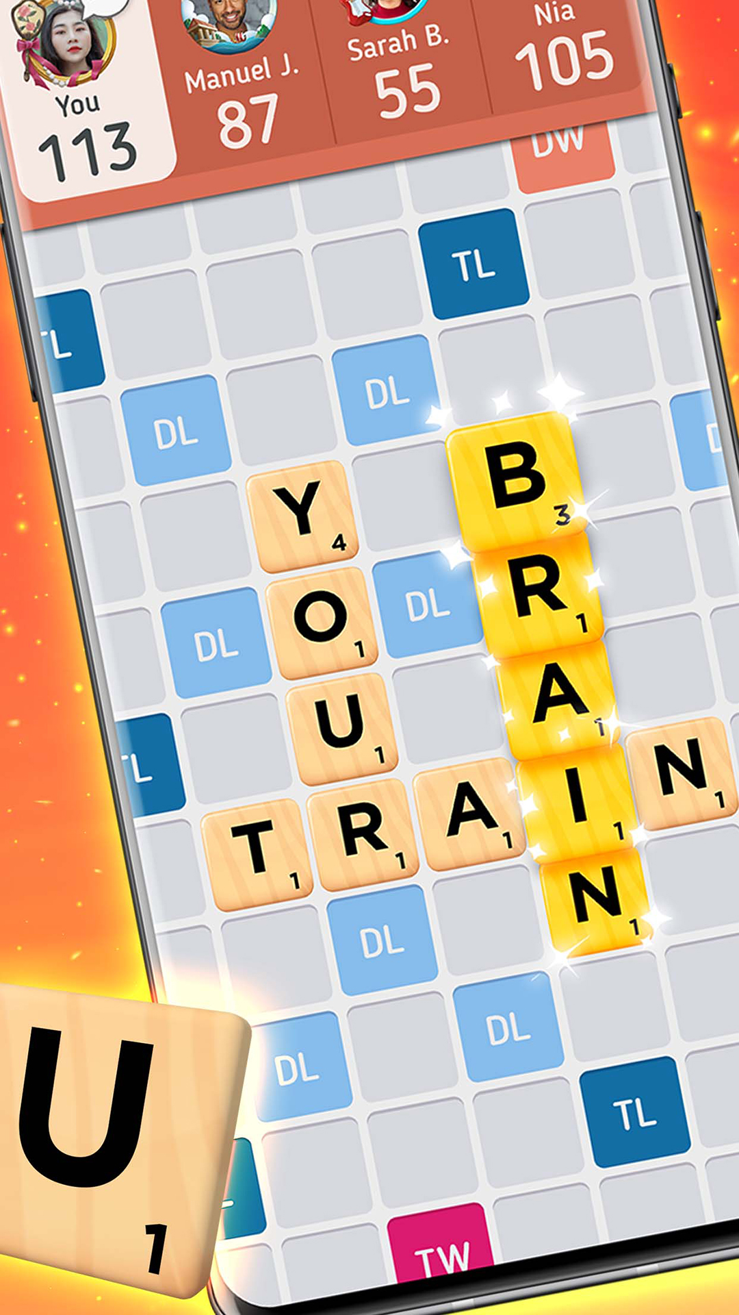 اسکرین شات 3 بازی Scrabble® GO – Fun with Words!