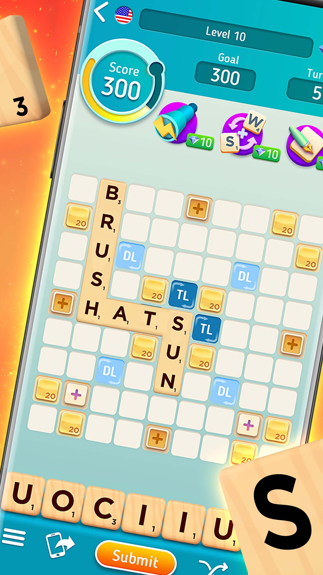 اسکرین شات 5 بازی Scrabble® GO – Fun with Words!