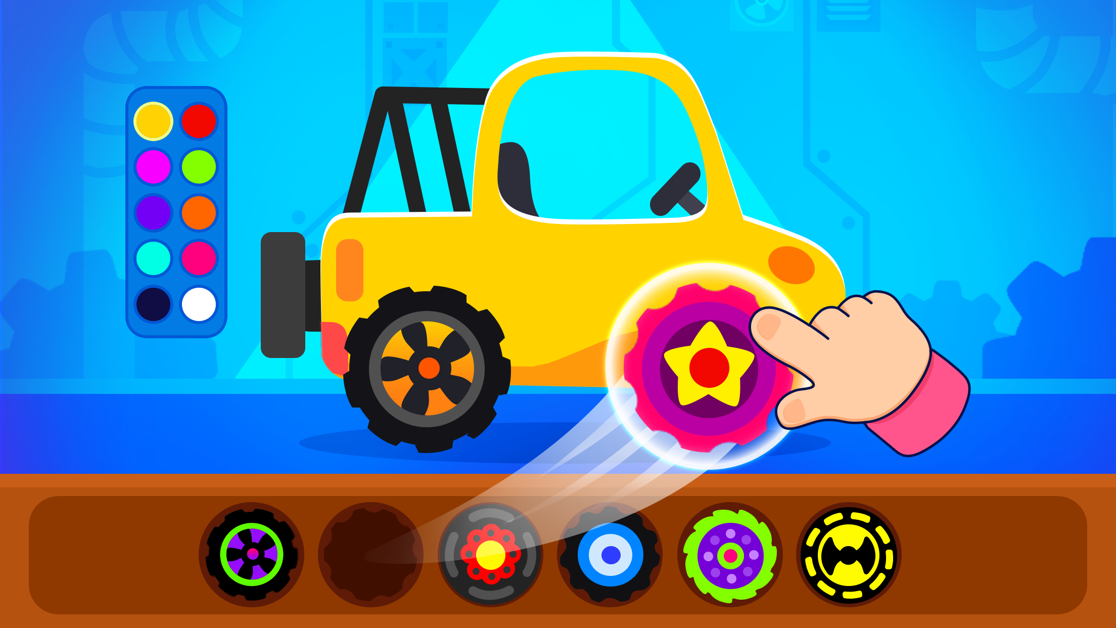 اسکرین شات 3 بازی Car Games For Kids: Toddler