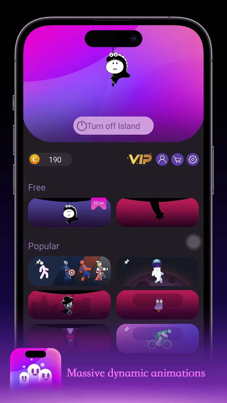 اسکرین شات 5 برنامه Pika! Spot - Dynamic animation