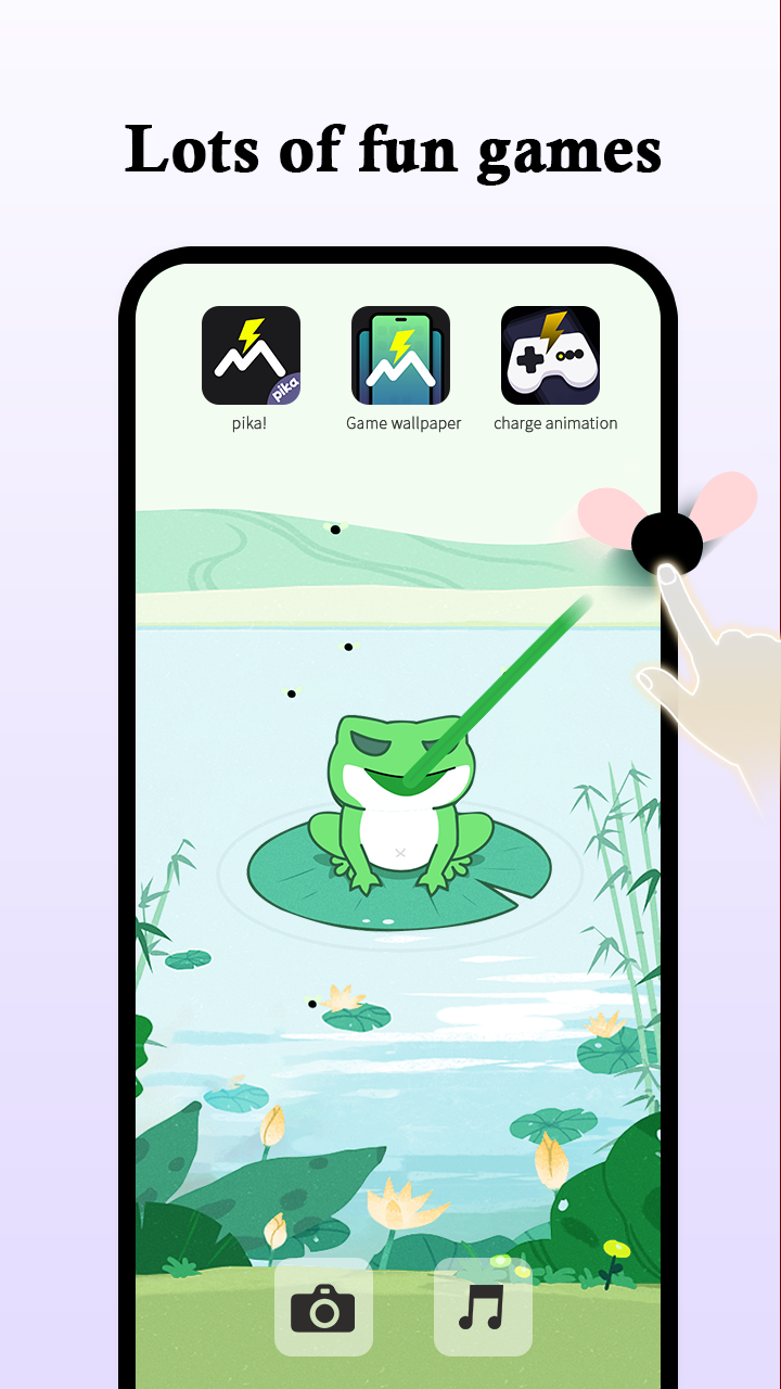 اسکرین شات 6 برنامه Pika! Game Wallpaper