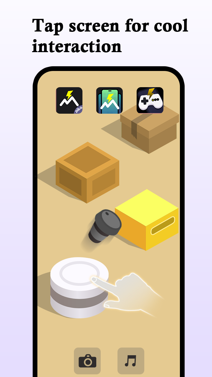 اسکرین شات 3 برنامه Pika! Game Wallpaper