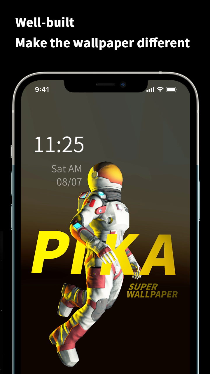 اسکرین شات 6 برنامه Pika! Super Wallpaper