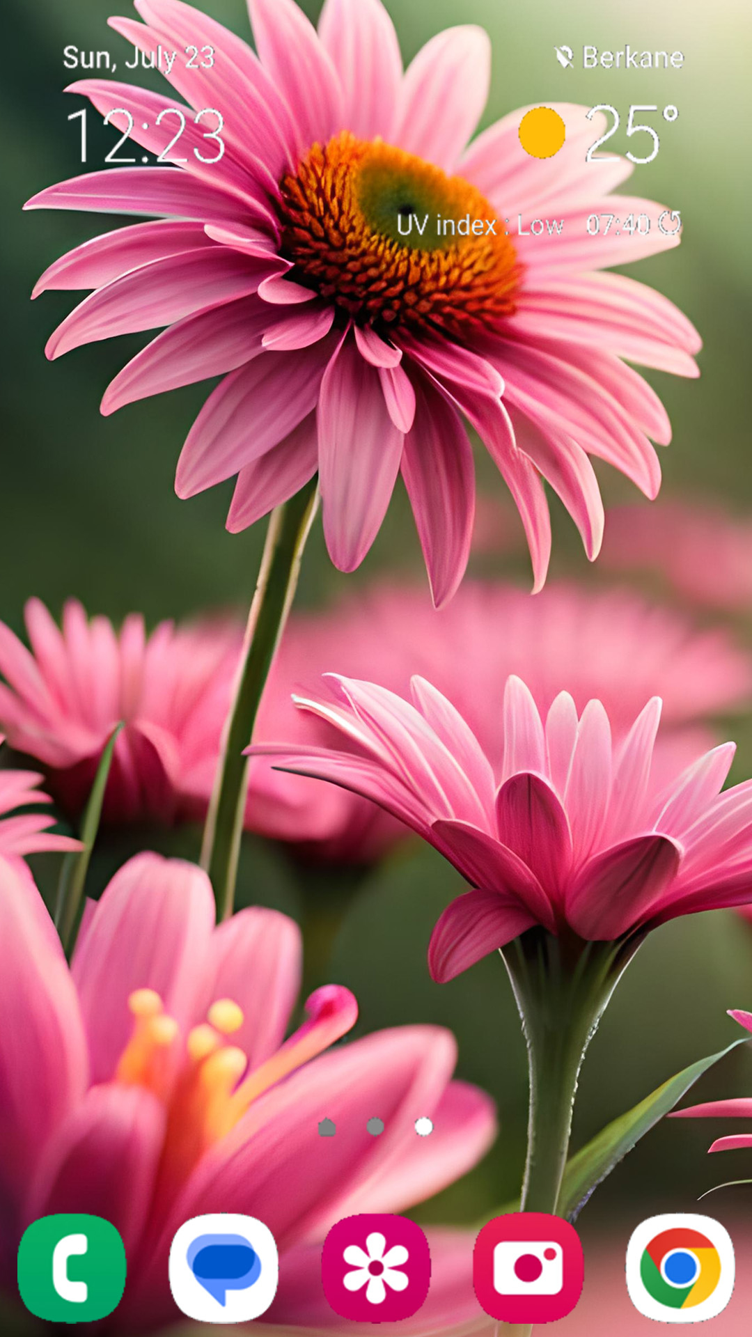 اسکرین شات 7 برنامه Pink Wallpaper