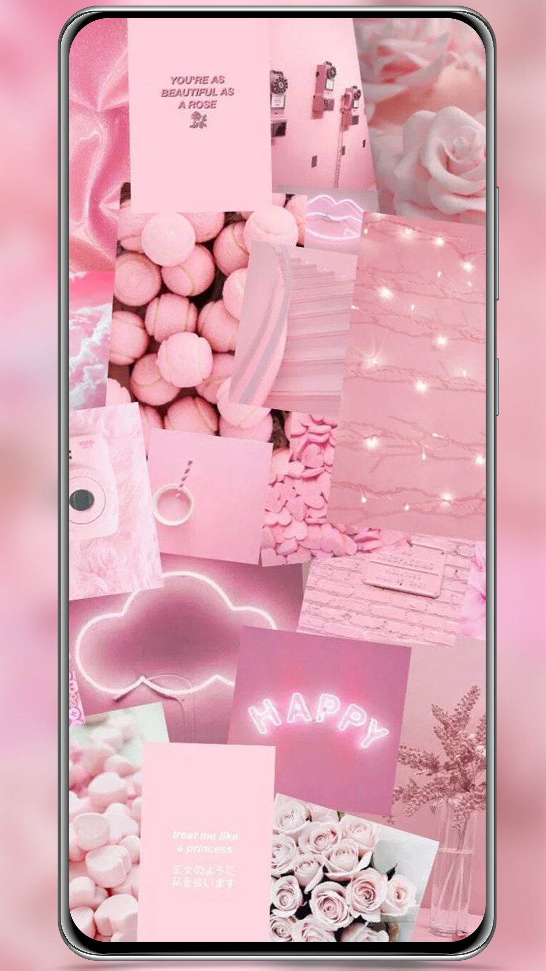 اسکرین شات 7 برنامه Pink Wallpaper