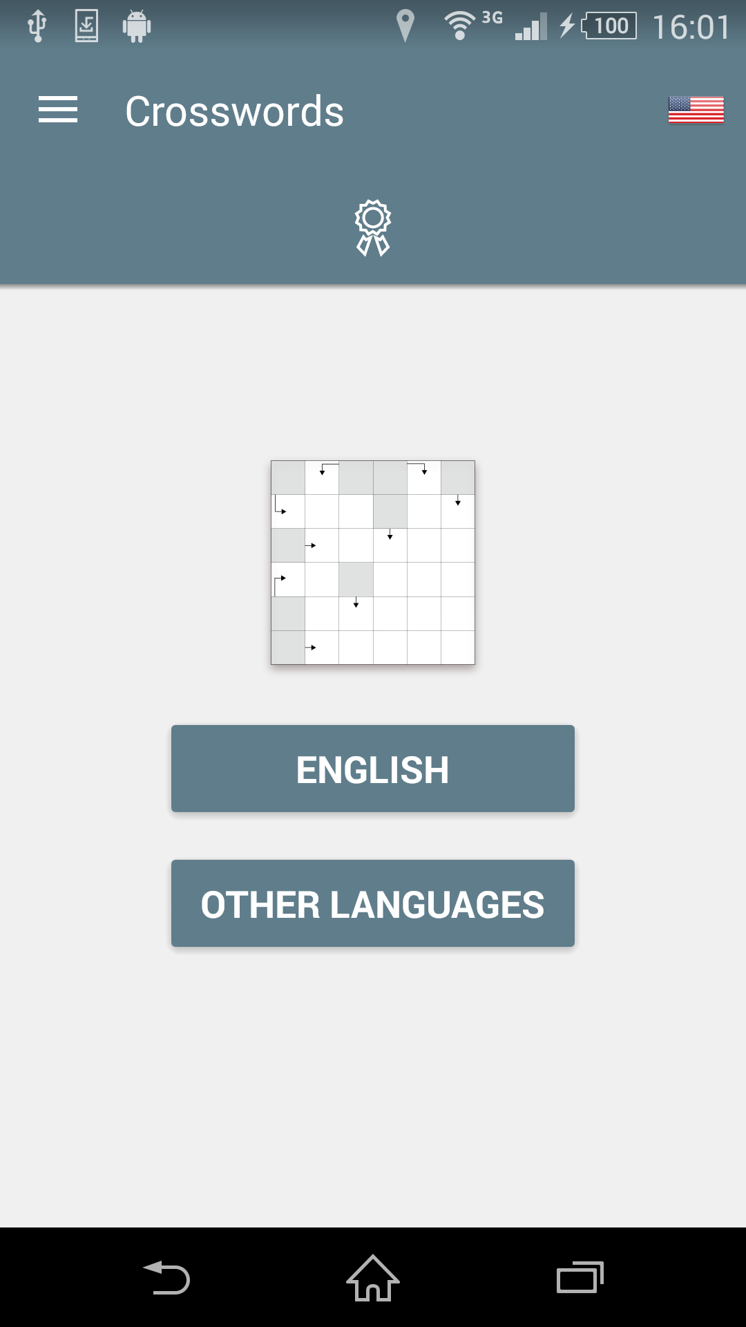اسکرین شات 5 بازی Crosswords - Classic Game