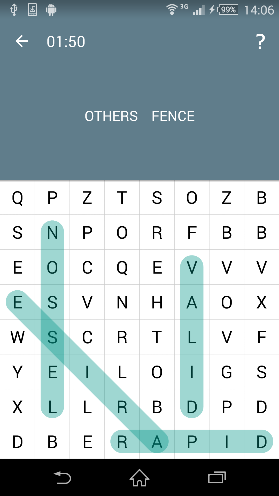 اسکرین شات 1 بازی Word Search - Classic Game
