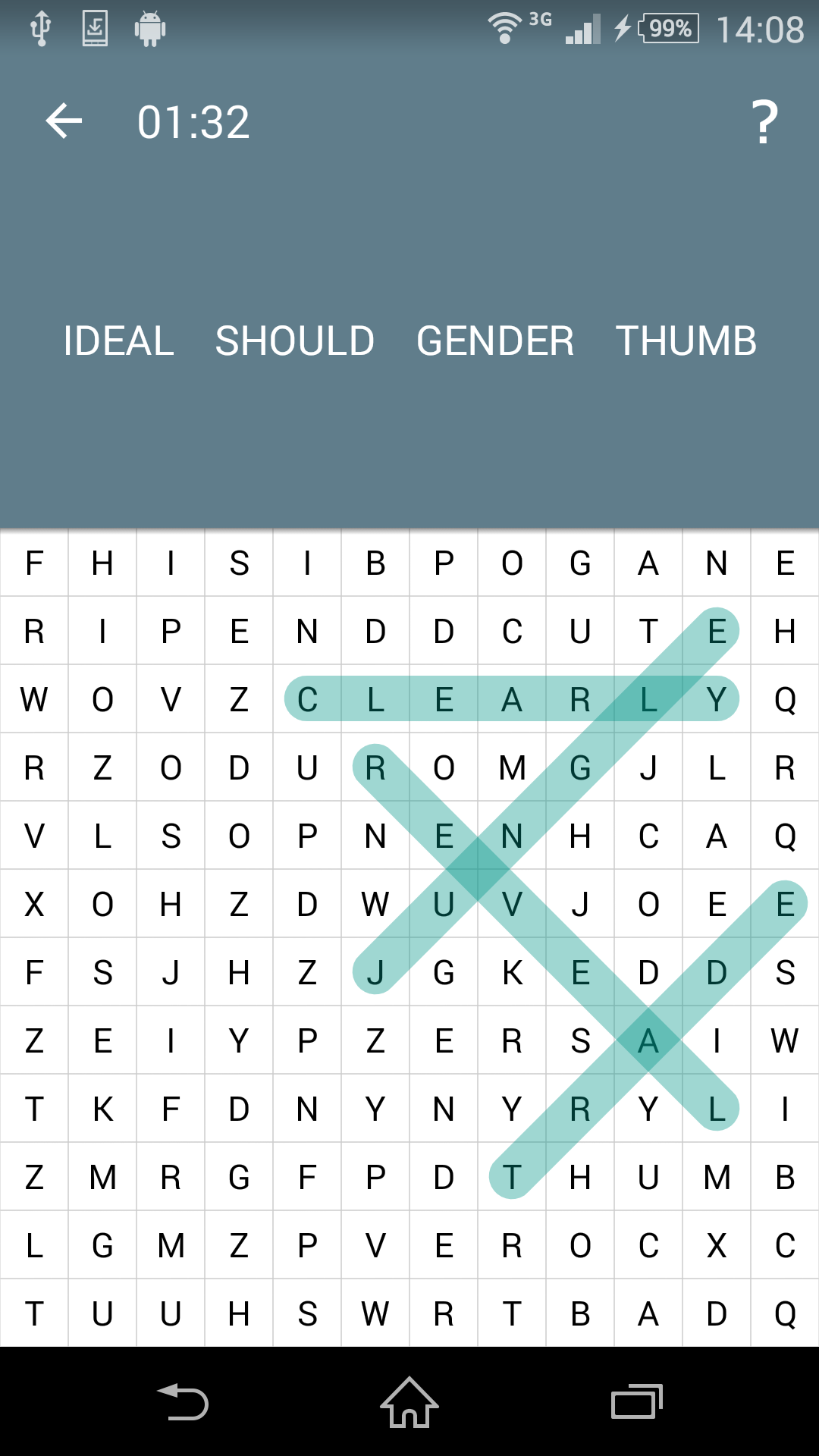 اسکرین شات 3 بازی Word Search 2 - Classic Game