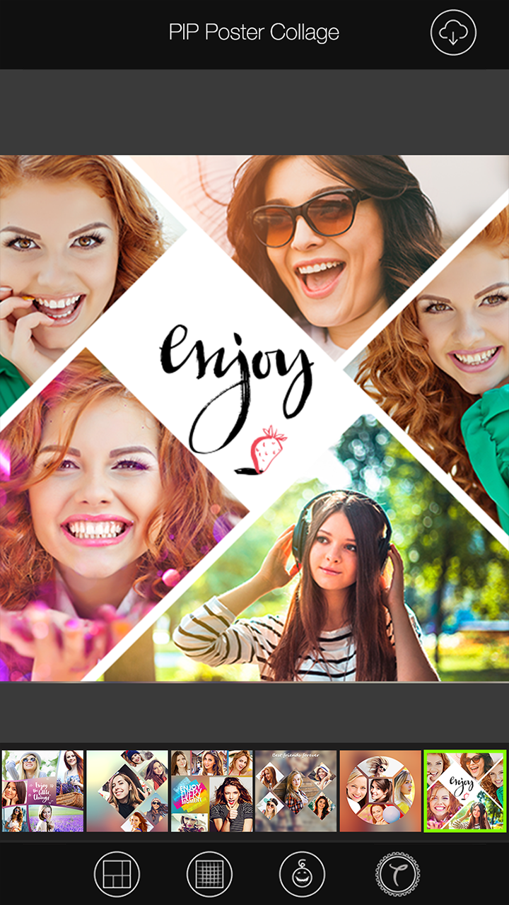 اسکرین شات 3 برنامه PIP Poster Collage Maker