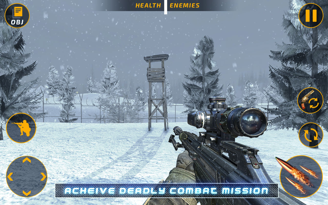اسکرین شات 3 بازی Sniper Battle: Fps shooting 3D