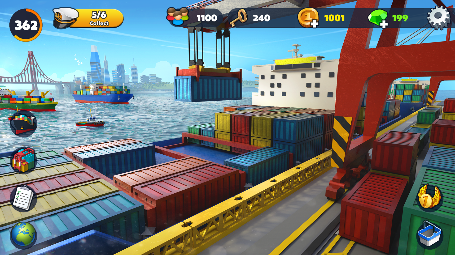 اسکرین شات 8 بازی Port City: Ship Transit Tycoon