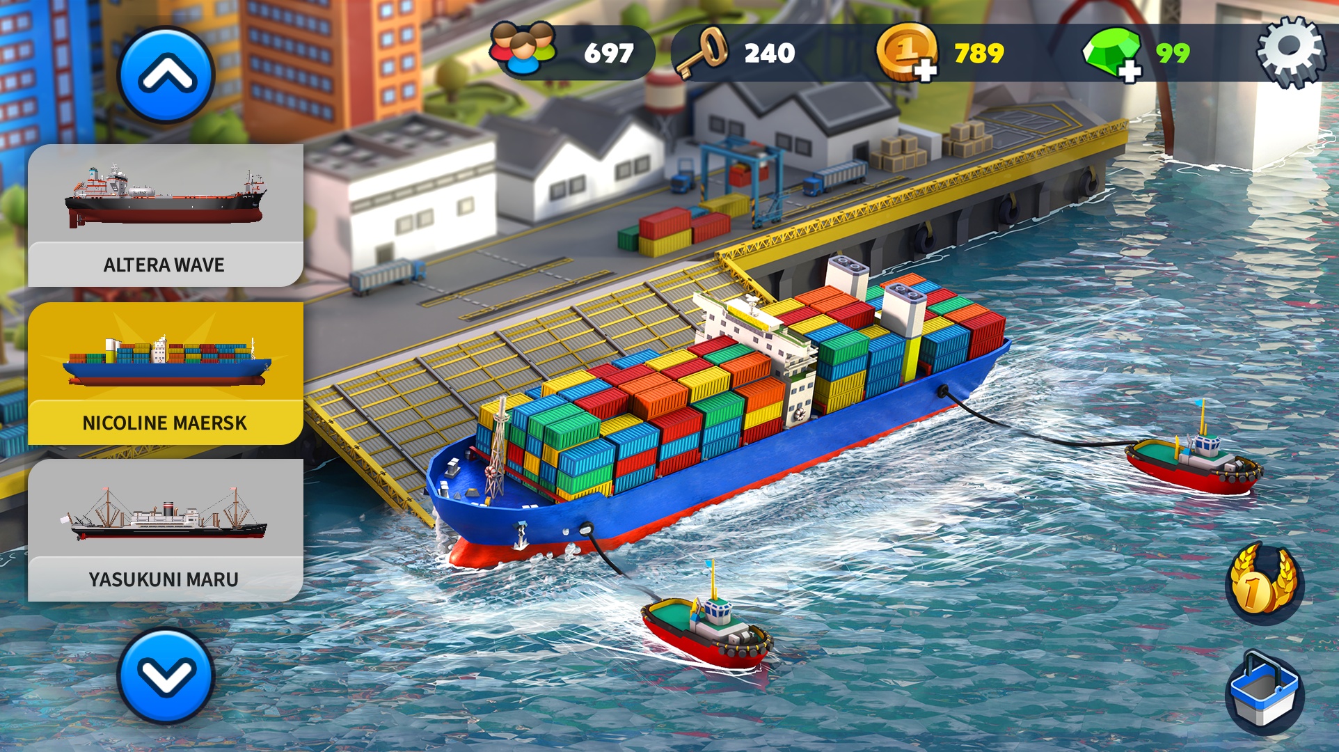 اسکرین شات 7 بازی Port City: Ship Tycoon